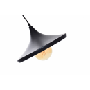 LEDKO 00341 Pendelleuchte 1x40W | E27 - schwarz