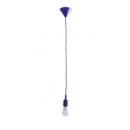 LEDKO 00383 Lampenaufhängung 1x40W | E27 - blau