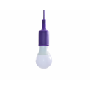 LEDKO 00383 Lampenaufhängung 1x40W | E27 - blau