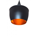 LEDKO 00343 Pendelleuchte 1x40W | E27 - schwarz