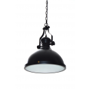 LEDKO 00355 Pendelleuchte 1x40W | E27 - schwarz