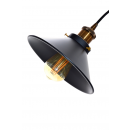 LEDKO de Dekoleuchte E27 40W, schwarz