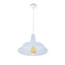 LEDKO 00349 Pendelleuchte 1x40W | E27 - weiß