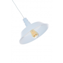 LEDKO 00349 Pendelleuchte 1x40W | E27 - weiß