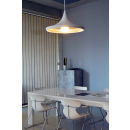 LEDKO 00342 Pendelleuchte 1x40W | E27 - weiß