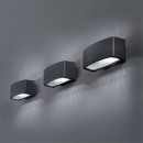 Ideal Lux 061597 Außenwandleuchte 1x60W Andromeda | E27 | IP55 - schwarz