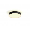 Philips Hue 41159/30 / P6 LED-Deckenleuchte Enrave M + Hue Switch 1x192W | 2450lm | 2200-6500K - dimmbar, Bluetooth, White Ambiance, schwarz