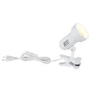 Globo 5496 Klemmleuchte Basic 1x40W | E27 - weiß