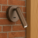 Italux WL-64834-1-CF LED Spot-Wandleuchte Carda | 3W LED | 164lm | 3000K