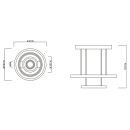 Globo 67191-50 LED Pendelleuchte BLASIUS | 50W integrierte LED-Quelle | 1800lm | 2700-6000K