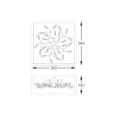 Zuma Line 003064-028139 Deckenleuchte SPRING G9