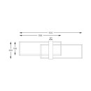 Zuma Line 003064-028260 LED Deckenleuchte MINAR integrierte LED-Quelle