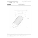 Lucide L099390130 Spot-Deckenleuchte CLUBS GU10