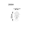 Globo COSMO 28084 LED Tischlampe | 6W LED