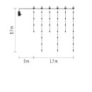 EMOS D3CW01 LED Weihnachtslichterkette integrierte LED-Quelle | 2700K