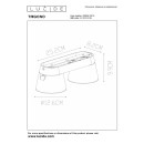 Lucide L099360231 Spot-Deckenleuchte TRIGONO GU10/LED