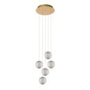 Lucide L134992260 LED Pendelleuchte CINTRA | 5x4,7W integrierte LED-Quelle | 5x290lm | 2700K