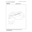 Lucide L099350231 Spot-Deckenleuchte TRIGONO GU10