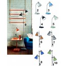 Ideal Lux Tischlampe Elvis Arancione TL1 1x60W E27 - orange