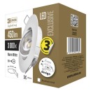 EMOS ZD3121 LED Einbauleuchte Exclusive | 5W integrierte LED-Quelle | 450lm | 3000K