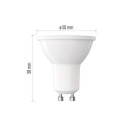 EMOS ZQ8E23 LED Lampe Classic | 4W GU10 | 450lm | 4000K
