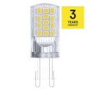 EMOS ZQ9544 LED Lampe Classic | 4W G9 | 470lm | 3000K