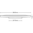 Philips 8719514431980 LED-Deckenleuchte Ozziet 1x22W | 2300lm | 2700K - dimmbar - SceneSwitch, weiß