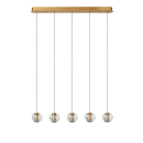 Lucide L134971602 LED Pendelleuchte DILENKO  | 5x3,5W integrierte LED-Quelle | 5x140lm | 2700K