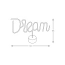 Zuma Line 003064-027950 LED Tischlampe DREAM integrierte LED-Quelle