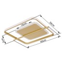 Globo 48553-36 LED Deckenleuchte REBALL  | 36W integrierte LED-Quelle | 2650lm | 3000K