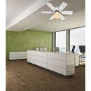 Globo 03070 Deckenleuchte mit Ventilator Formentera 1x60W | E27 - Zugschalter mit Kette