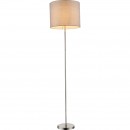 Globo 15185S Stehleuchte Paco 1x60W | E27 - grau, matt, Nickel