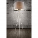 Globo 15185S1 Stehleuchte Paco 1x60W| E27 - grau, matt, Nickel