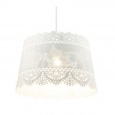 Globo 15257H1 Pendelleuchte Bruin 1x60W | E27 - weiß