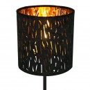 Globo 15264T Tischleuchte Tuxon 1x40W | E14 - schwarz, gold