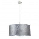 Globo 15265H1 Pendelleuchte Tarok 3x60W | E27 - silber