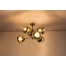 Globo 15310-6D Deckenleuchte Sanza 6x25W | E14 - chrom