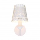 Globo 15372W Wandleuchte Sabadell 1x40W | E14 - weiß