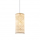 Globo 15918 Pendelleuchte Cendres 1x40W | E27 - weiß