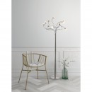 Globo 24134-10S LED Stehleuchte Roslin 10x5W | 4700lm | 3000K - dimmbar, flexibler Arm, Nickel, matt
