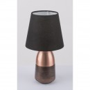 Globo 24135K Tischleuchte Eugen 1x40W | E14 - schwarz, kupfer