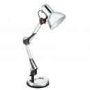 Globo 24891 Tischleuchte Flow 1x40W | E27 - Nickel matt