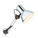Globo 24891 Tischleuchte Flow 1x40W | E27 - Nickel matt