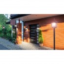 Globo 3126 Außenwandleuchte Atlanta 1x60W | E27 | IP44 - schwarz