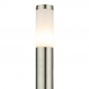 Globo 3159 Außenleuchte Boston 1x60W | E27 | IP44 - Edelstahl, opal