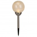 Globo 33353 LED Außen-Solarleuchte 1x0,06W | 4000K | IP44 | RGB - Edelstahl