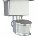 Globo 3716S LED Solar-Gartenlampe mit Bewegungssensor Solar 1x3W | 270L | 6500K | IP44 - Aluminium