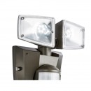 Globo 3717S LED Solarleuchte mit Bewegungssensor Solar 2x3W | 209lm | 6000K | IP44 - höhenverstellbar, grau