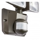 Globo 3717S LED Solarleuchte mit Bewegungssensor Solar 2x3W | 209lm | 6000K | IP44 - höhenverstellbar, grau