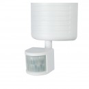 Globo 3723S LED Solar-Außenleuchte mit Bewegungssensor 22x0,06W | 120L | 7500 | IP44 - Solar-Panel, weiß